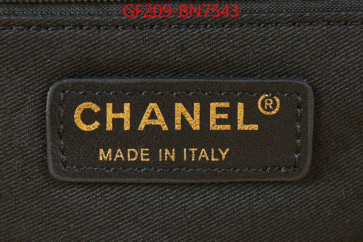 Chanel Bags(TOP)-Diagonal-,ID: BN7543,$: 209USD