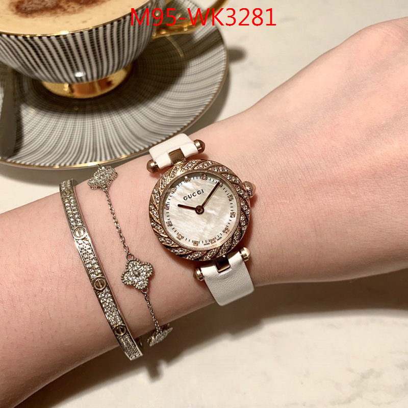 Watch(4A)-Gucci,shop cheap high quality 1:1 replica , ID: WK3281,$:95USD