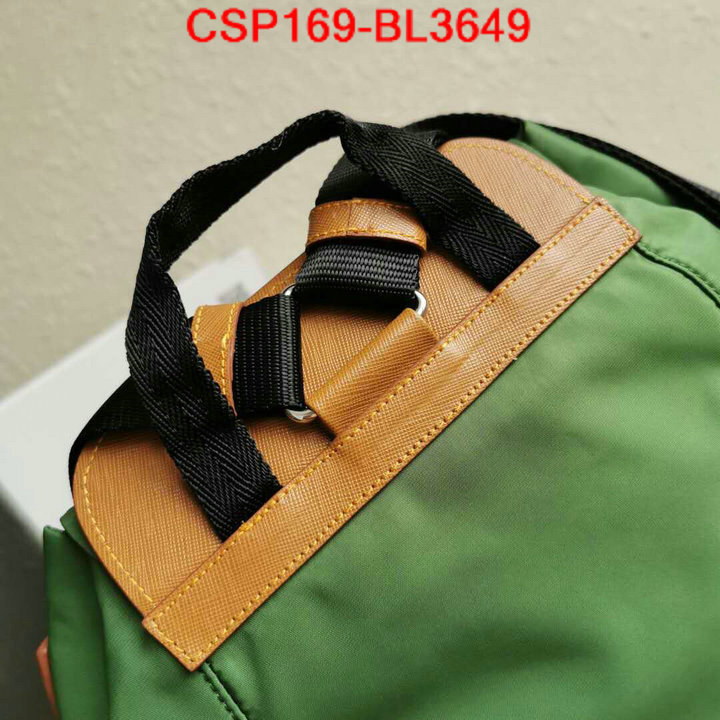 Prada Bags(TOP)-Backpack-,ID: BL3649,$: 169USD