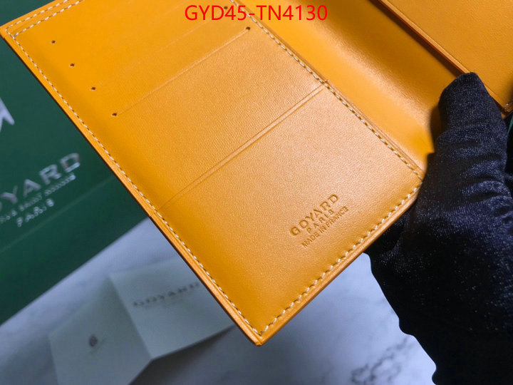 Goyard Bags(4A)-Wallet,wholesale replica ,ID: TN4130,$: 45USD