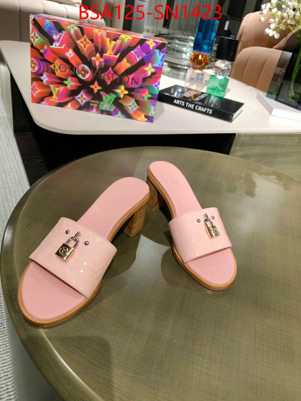 Women Shoes-LV,designer fake , ID: SN1423,$: 125USD