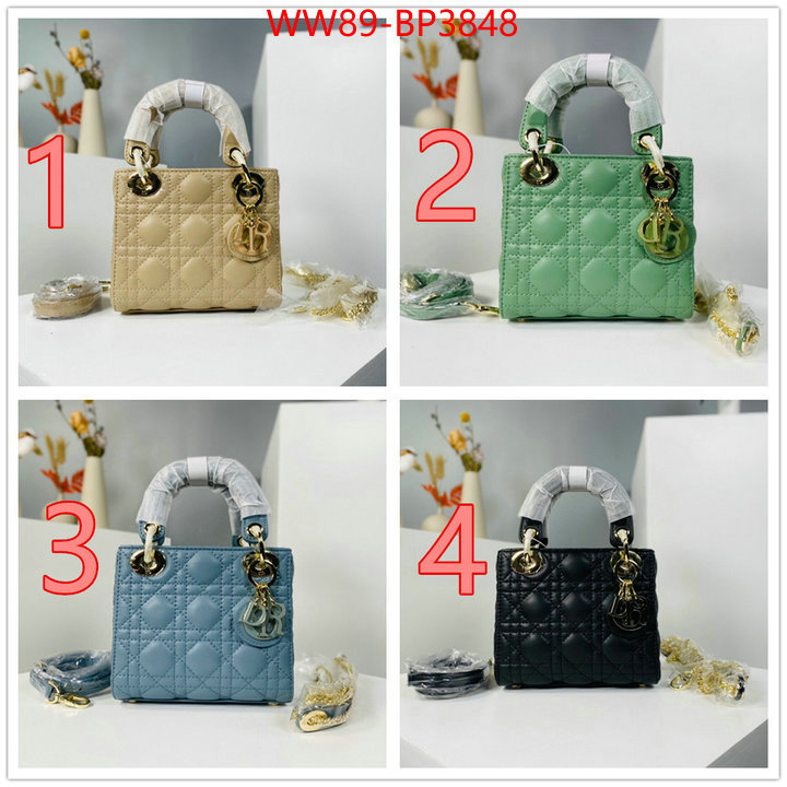 Dior Bags(4A)-Lady-,ID: BP3848,$: 89USD