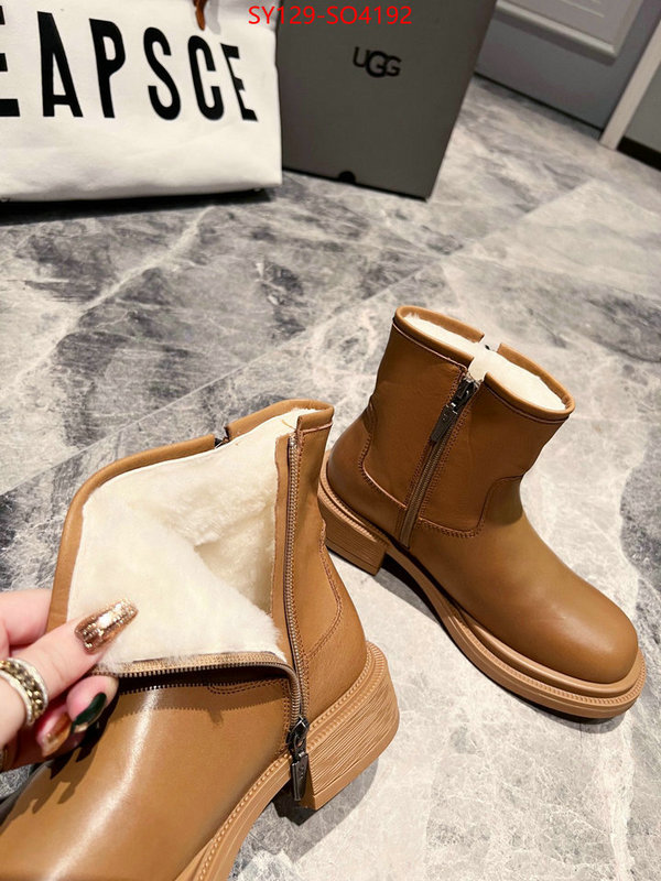 Women Shoes-UGG,1:1 clone , ID: SO4192,$: 129USD