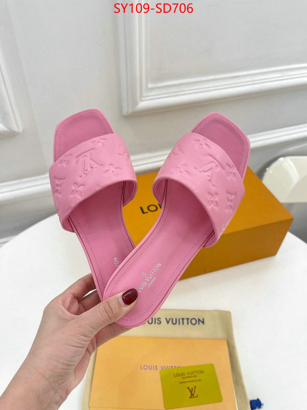 Women Shoes-LV,mirror copy luxury , ID: SD706,$: 109USD