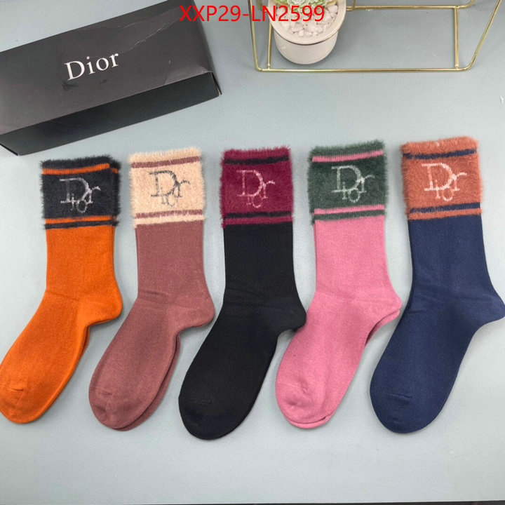 Sock-Dior,highest quality replica , ID: LN2599,$: 29USD