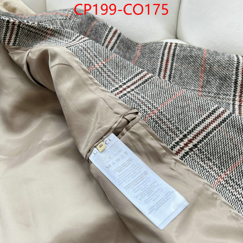 Clothing-Gucci,quality aaaaa replica , ID: CO175,$: 199USD