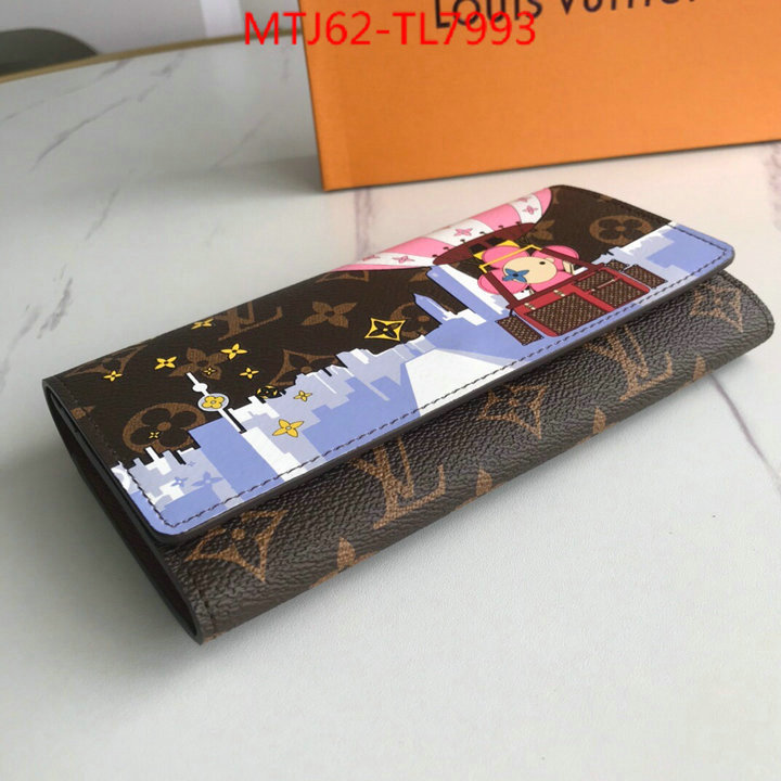 LV Bags(4A)-Wallet,ID: TL7993,$: 62USD