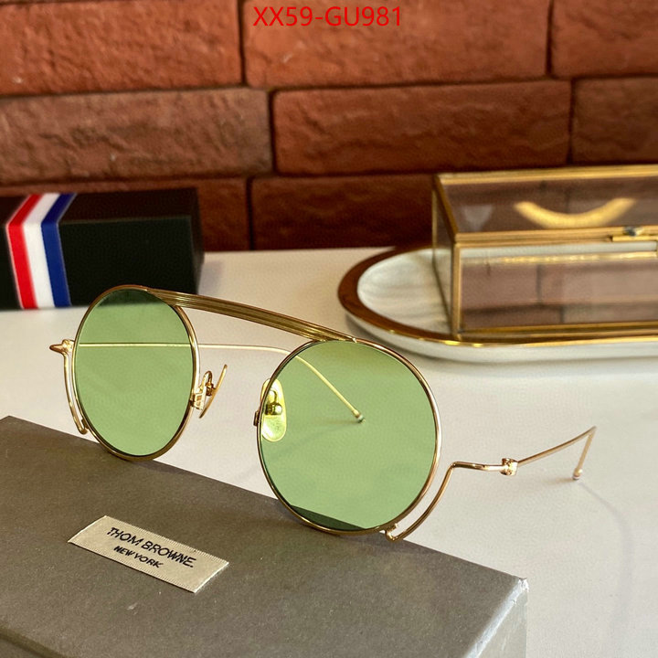 Glasses-Thom Browne,where can i buy the best quality , ID: GU981,$: 59USD