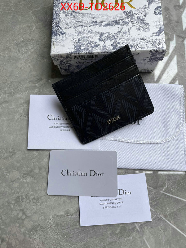 Dior Bags(TOP)-Wallet-,ID: TO2626,$: 69USD