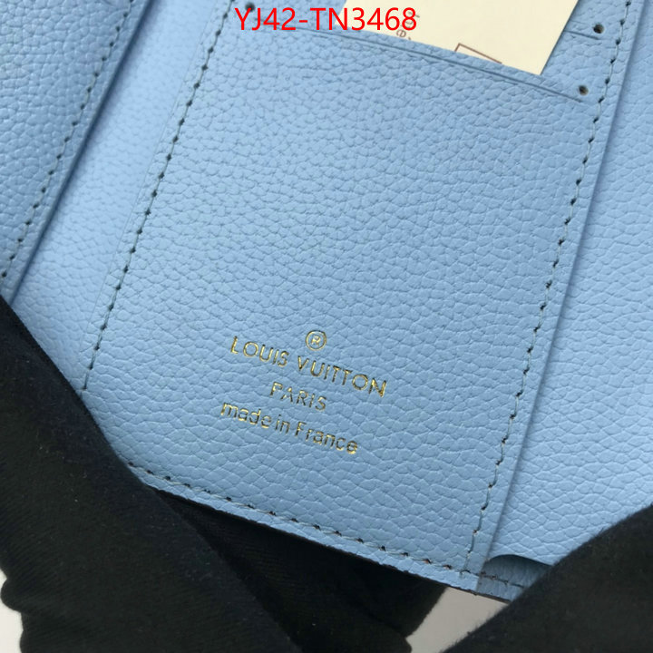 LV Bags(4A)-Wallet,ID: TN3468,$: 42USD