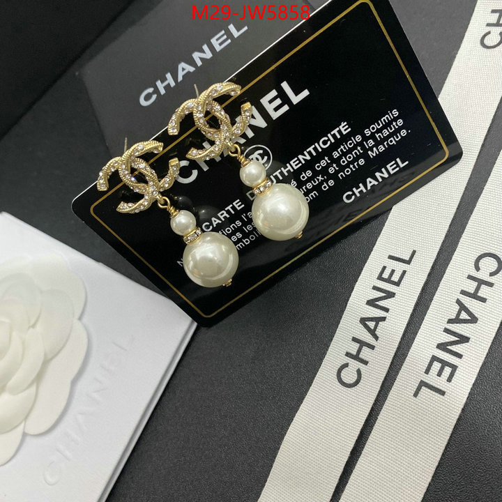 Jewelry-Chanel,perfect quality , ID: JW5858,$: 29USD