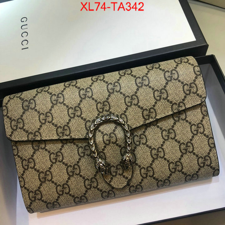 Gucci Bags(4A)-Wallet-,ID:TA342,$: 74USD