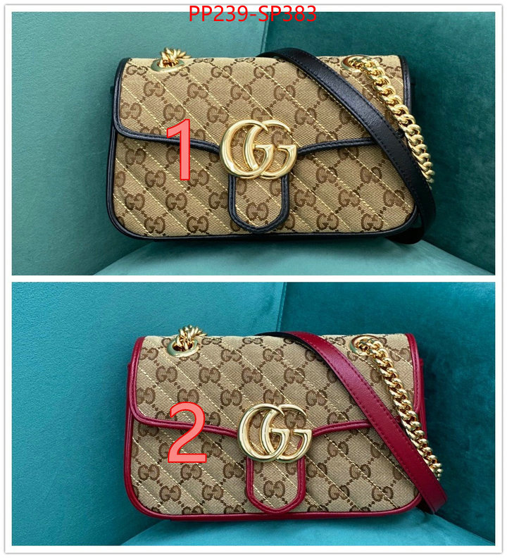 Gucci Bags(TOP)-Marmont,ID: BP383,$: 239USD