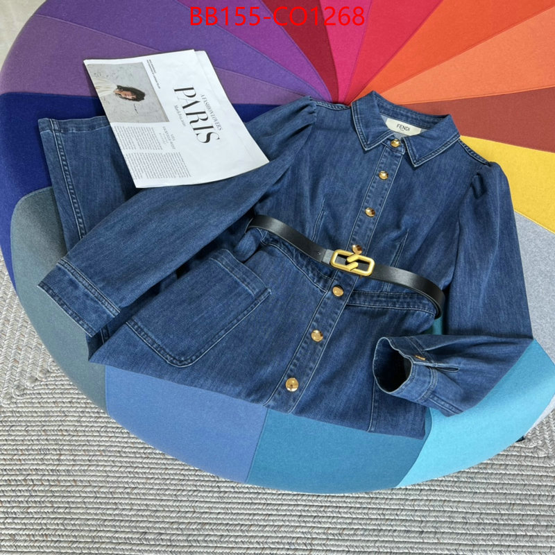 Clothing-Fendi,best luxury replica , ID: CO1268,$: 155USD