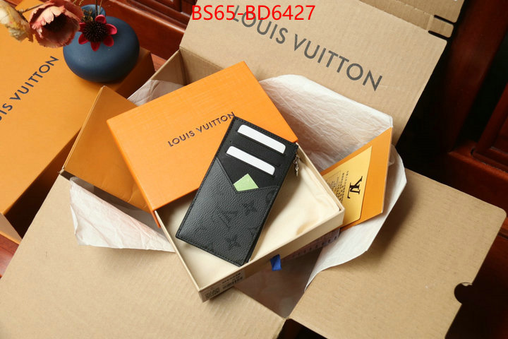 LV Bags(TOP)-Wallet,ID: BD6427,$: 65USD