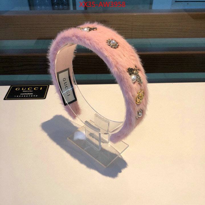 Hair band-Gucci,high quality replica , ID: AW3958,$: 35USD