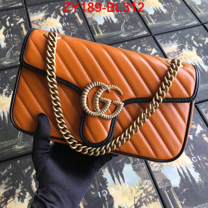 Gucci Bags(TOP)-Marmont,ID: BL312,$:189USD