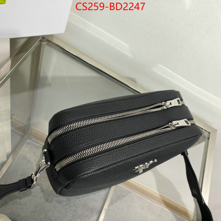 Prada Bags(TOP)-Diagonal-,ID: BD2247,$: 259USD