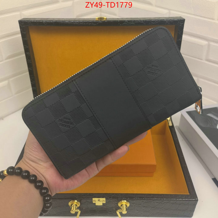 LV Bags(4A)-Wallet,ID: TD1779,$: 49USD