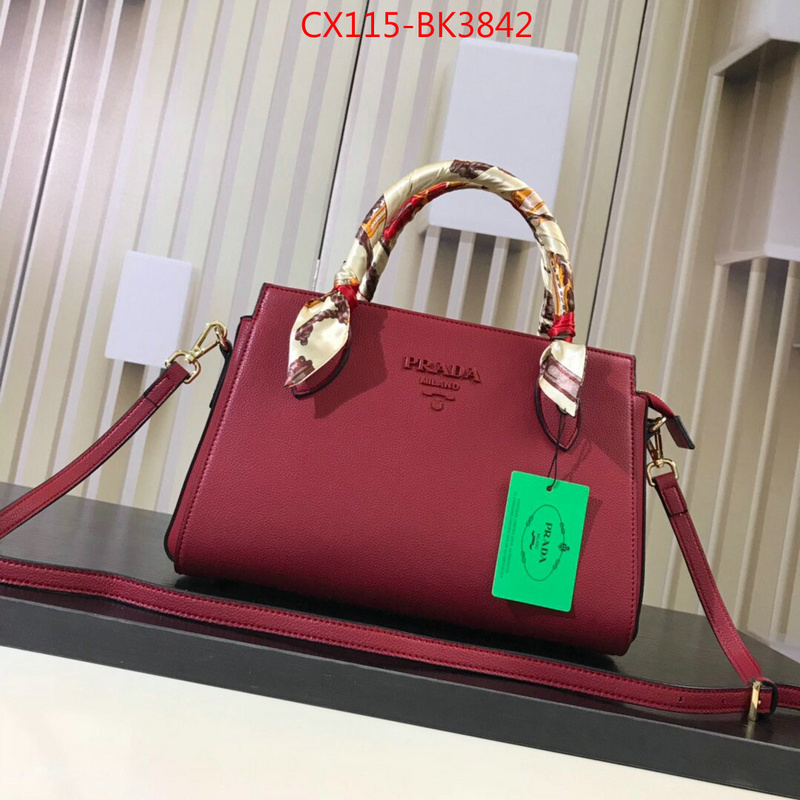 Prada Bags(4A)-Handbag-,ID: BK3842,$:99USD