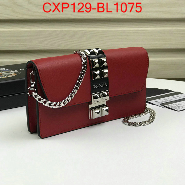 Prada Bags(TOP)-Diagonal-,ID: BL1075,$: 129USD