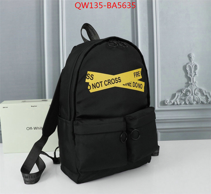 Off-White Bags ( TOP )-Backpack-,how to buy replica shop ,ID: BA5635,$: 135USD