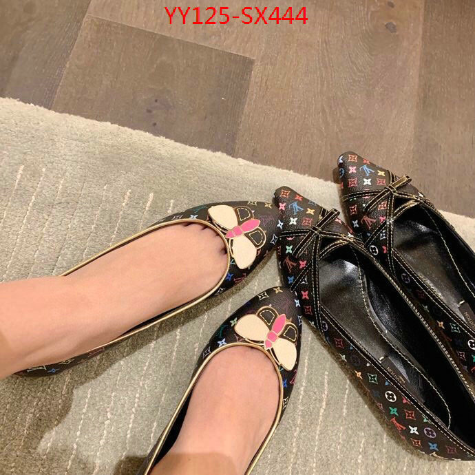 Women Shoes-LV,top quality designer replica , ID:SX444,$: 125USD