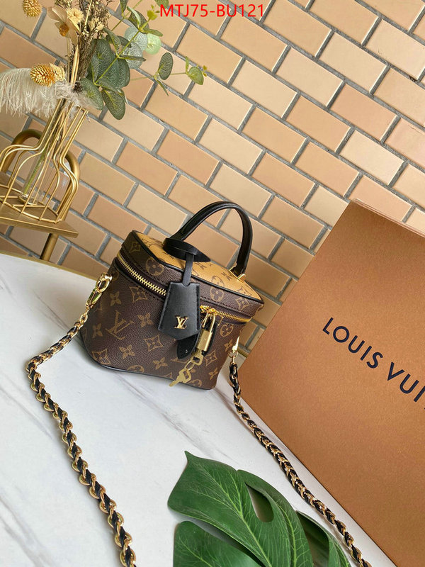 LV Bags(4A)-Vanity Bag-,replica shop ,ID: BU121,$: 75USD