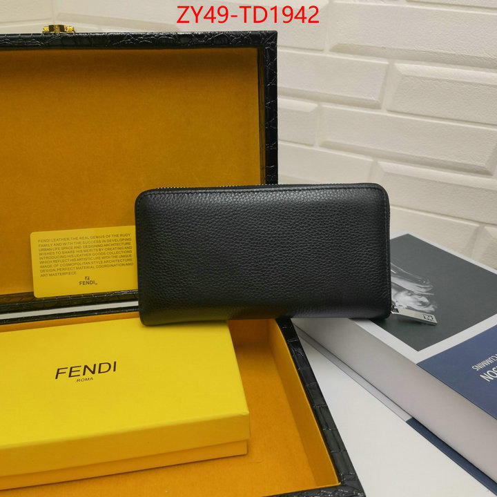 Fendi Bags(4A)-Wallet-,replica shop ,ID: TD1942,$: 49USD