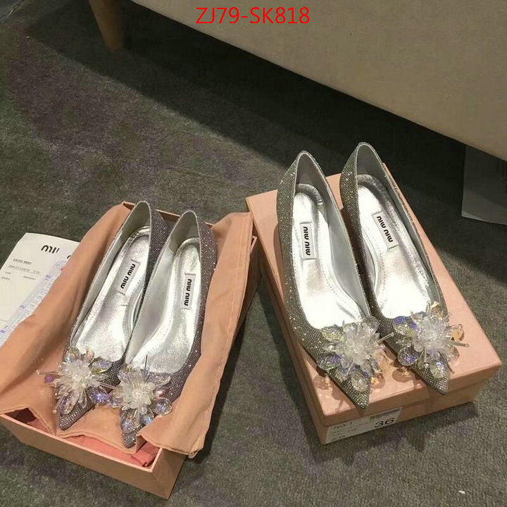 Women Shoes-Miu Miu,buy first copy replica ,can you buy knockoff , ID: SK818,$:79USD