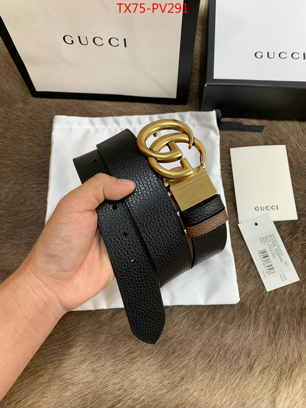 Belts-Gucci,new 2023 , ID: PV291,$:75USD