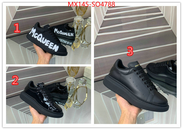 Men Shoes-Alexander McQueen,top perfect fake , ID: SO4788,$: 145USD