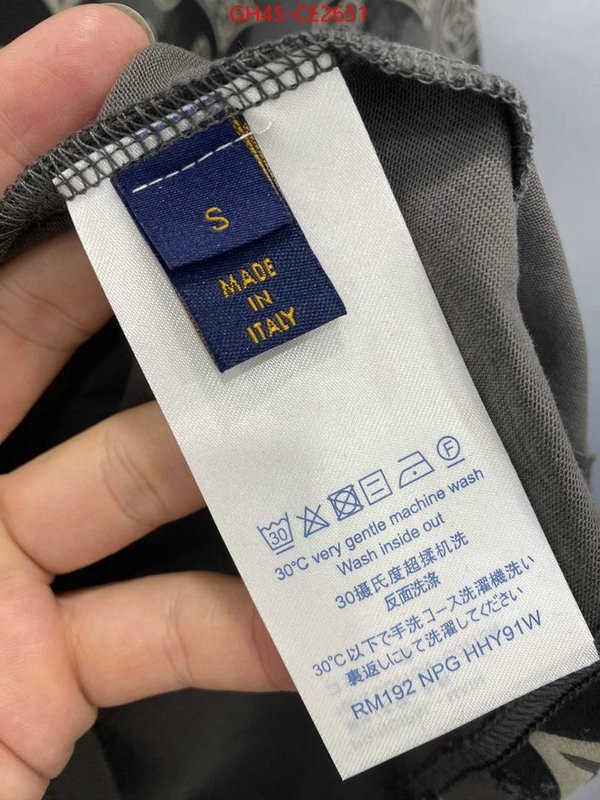 Clothing-LV,what 1:1 replica , ID: CE2651,$: 45USD