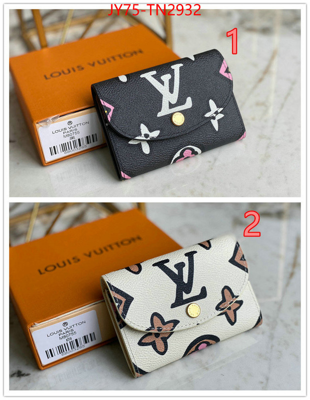 LV Bags(TOP)-Wallet,ID: TN2932,$: 75USD