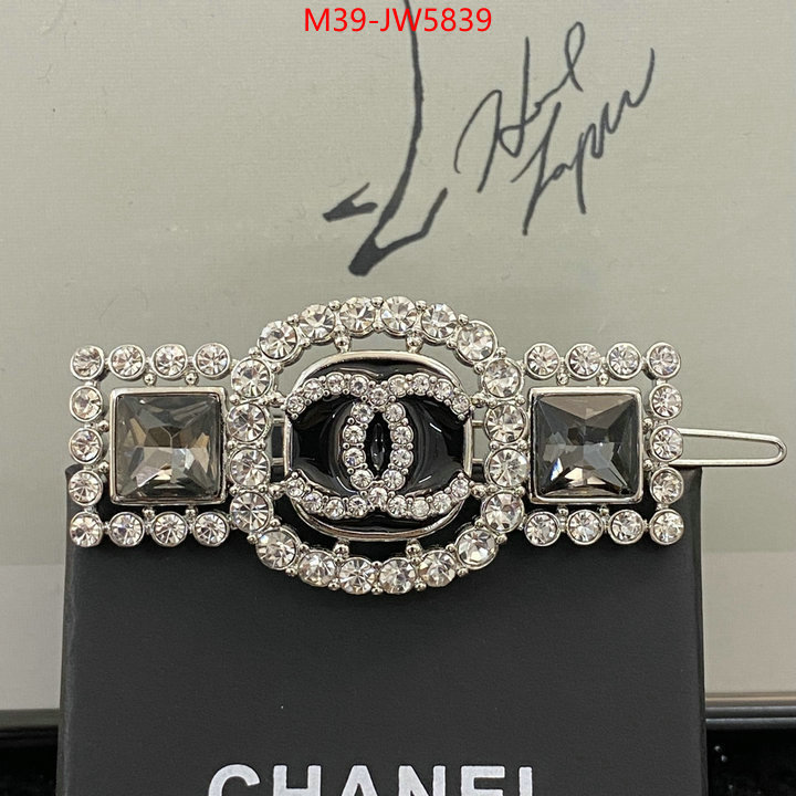 Hair band-Chanel,cheap replica , ID: JW5839,$: 39USD