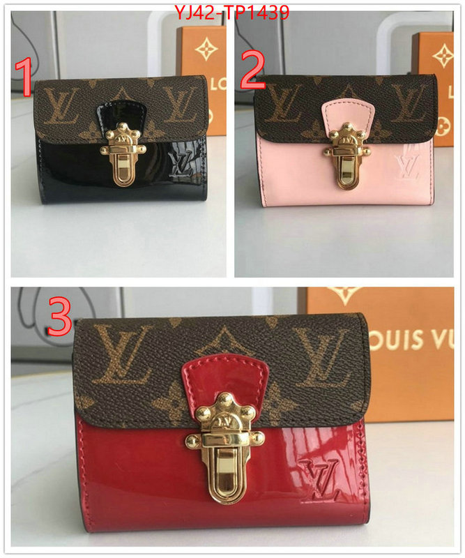 LV Bags(4A)-Wallet,ID: TP1439,$: 42USD