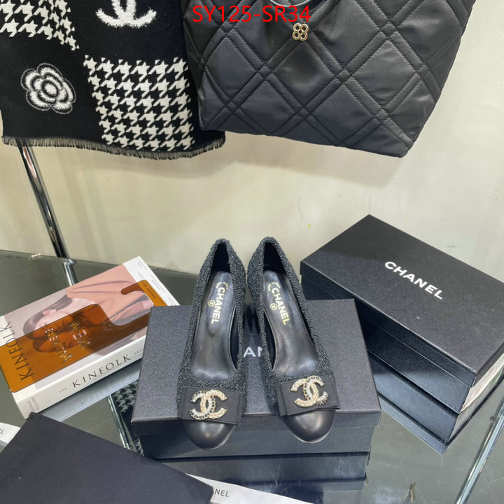 Women Shoes-Chanel,outlet 1:1 replica , ID: SR34,$: 125USD