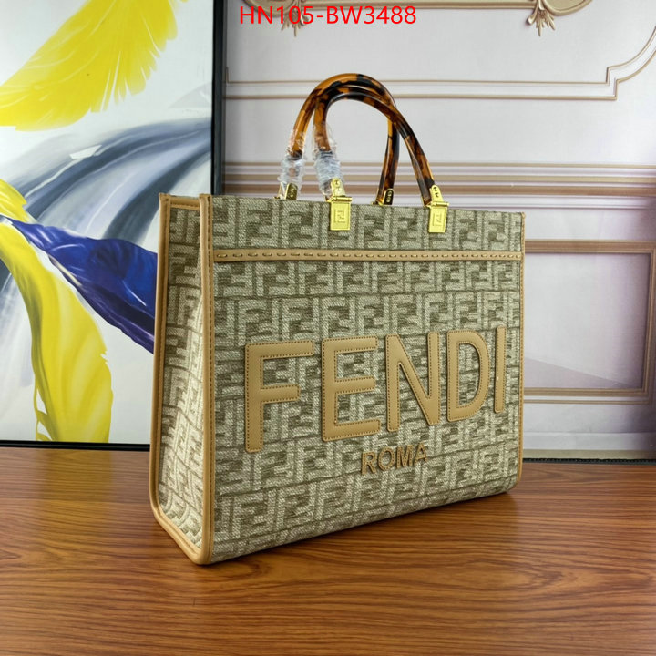 Fendi Bags(4A)-Sunshine-,replica 1:1 high quality ,ID: BW3488,$: 105USD