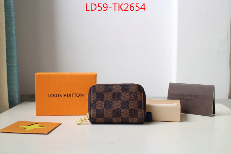 LV Bags(4A)-Wallet,ID: TK2654,$:59USD