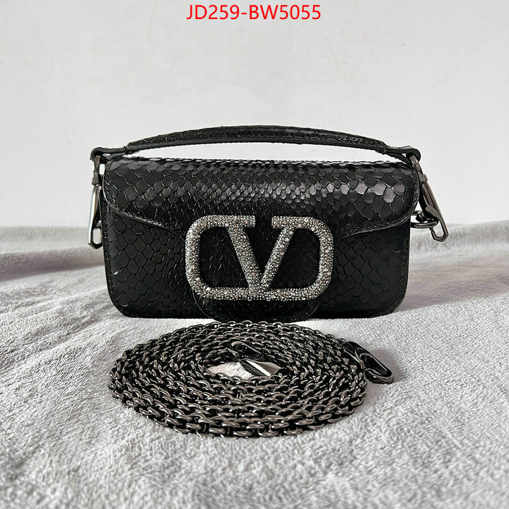 Valentino Bags (TOP)-LOC-V Logo ,the best quality replica ,ID: BW5055,$: 259USD