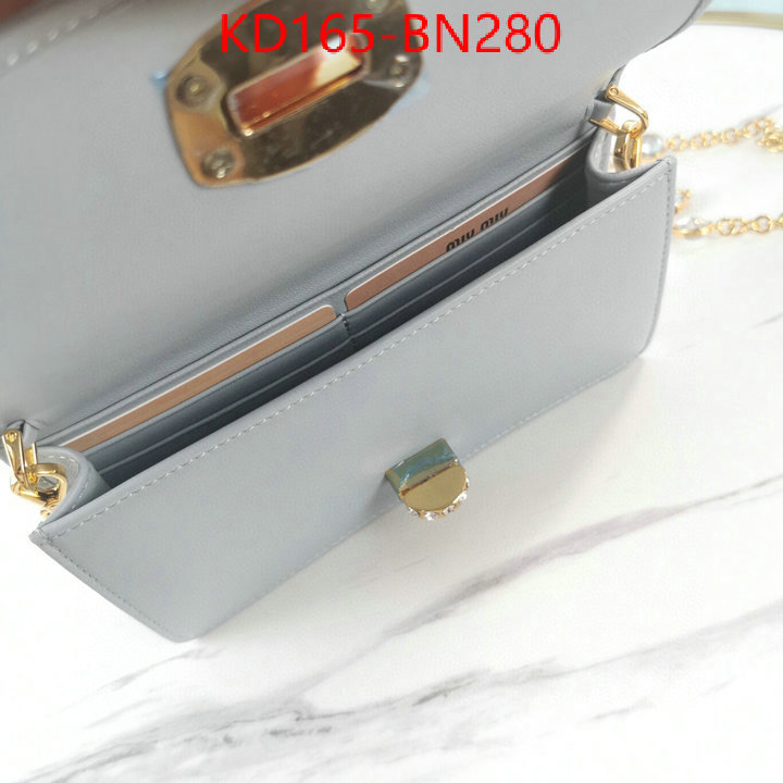 Miu Miu Bags(TOP)-Diagonal-,wholesale china ,ID: BN280,$: 165USD