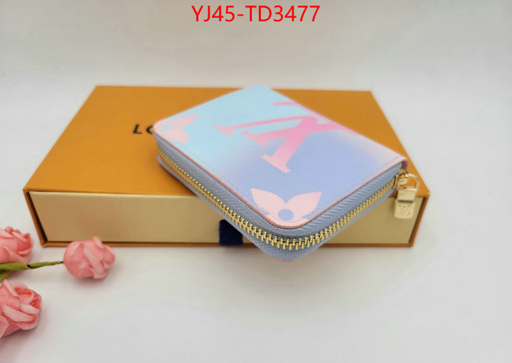 LV Bags(4A)-Wallet,ID: TD3477,$: 45USD