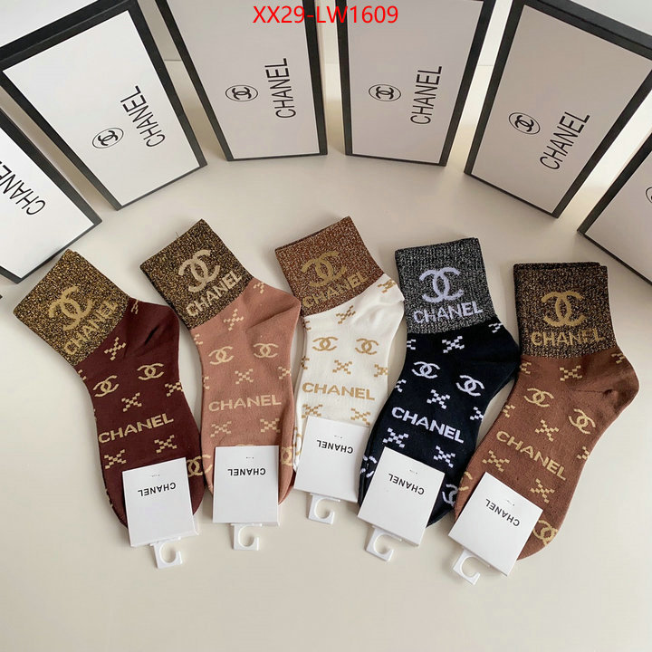 Sock-Chanel,for sale cheap now , ID: LW1609,$: 29USD