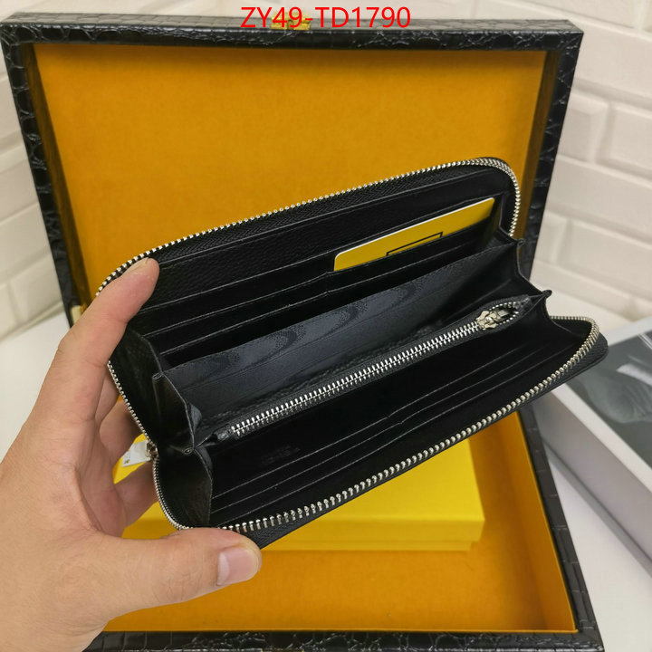 Fendi Bags(4A)-Wallet-,2023 aaaaa replica customize ,ID: TD1790,$: 49USD