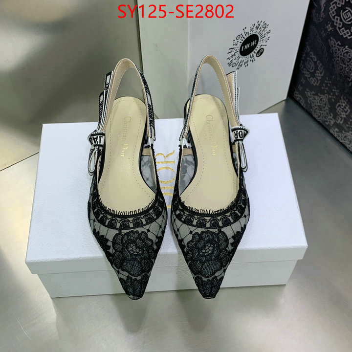 Women Shoes-Dior,replica aaaaa+ designer , ID: SE2802,$: 125USD