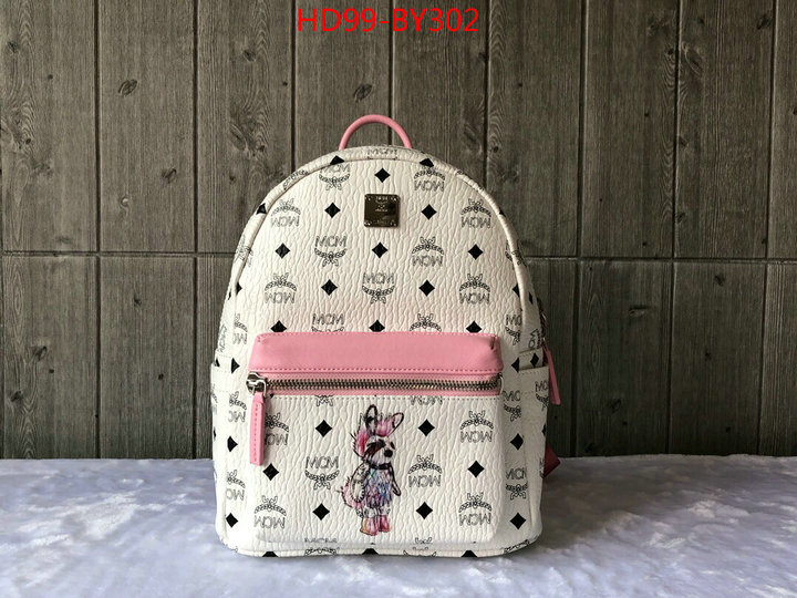 MCM Bags(TOP)-Backpack-,ID: BY302,$:99USD