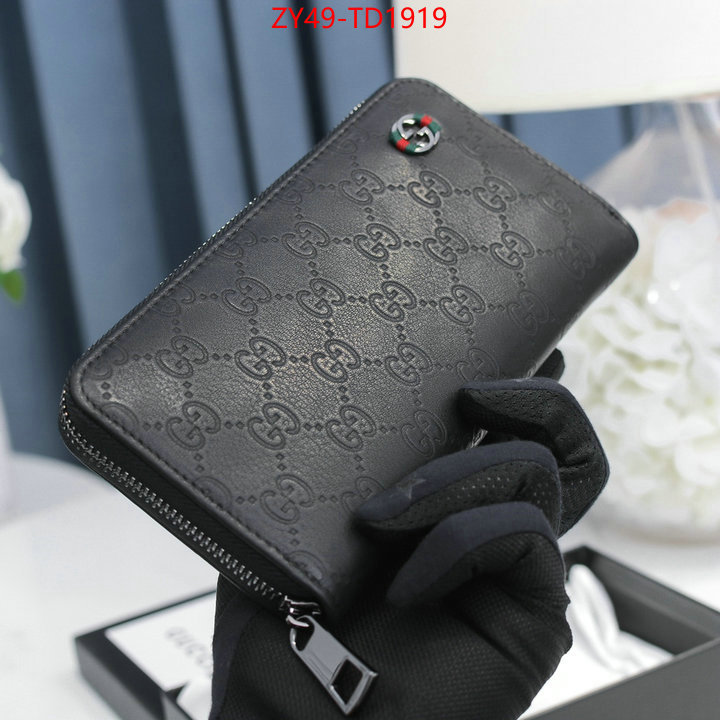 Gucci Bags(4A)-Wallet-,at cheap price ,ID: TD1919,$: 49USD