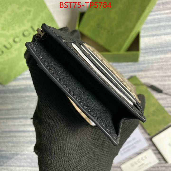 Gucci Bags(TOP)-Wallet-,ID: TP5784,$: 75USD