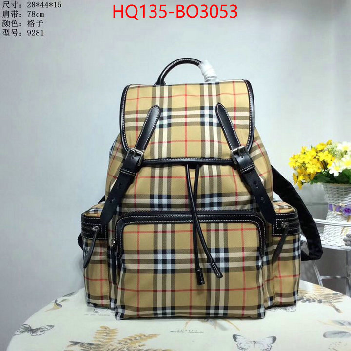 Burberry Bags(4A)-Backpack,online store ,ID: BO3053,$: 135USD