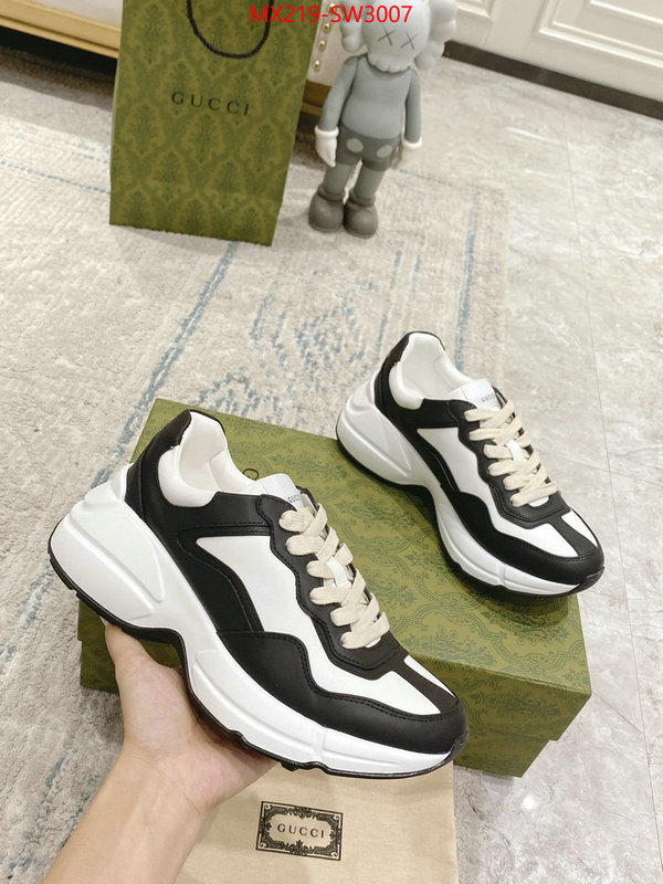 Women Shoes-Gucci,mirror copy luxury , ID: SW3007,$: 219USD